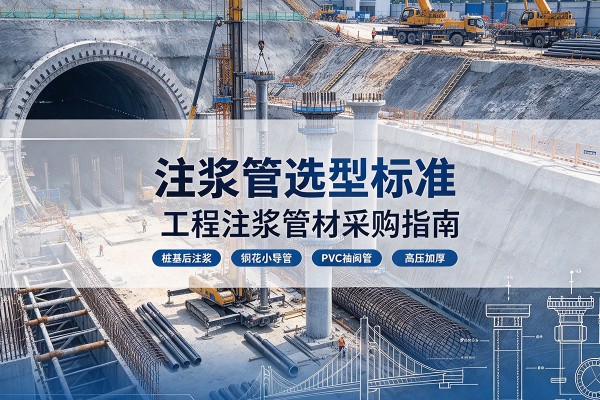 营口注浆管选型标准